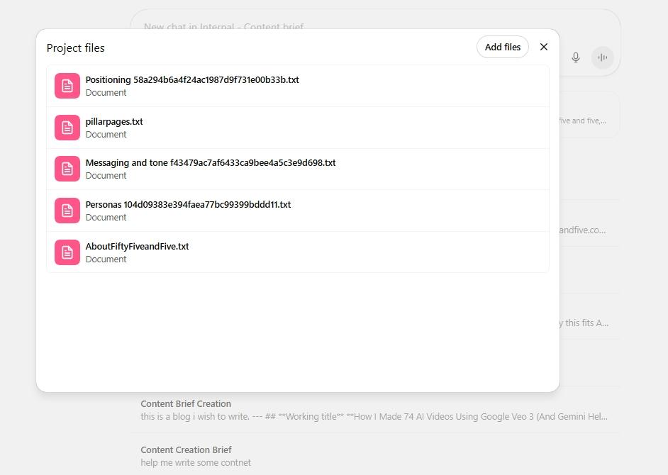 we use chatgpt to help write briefs